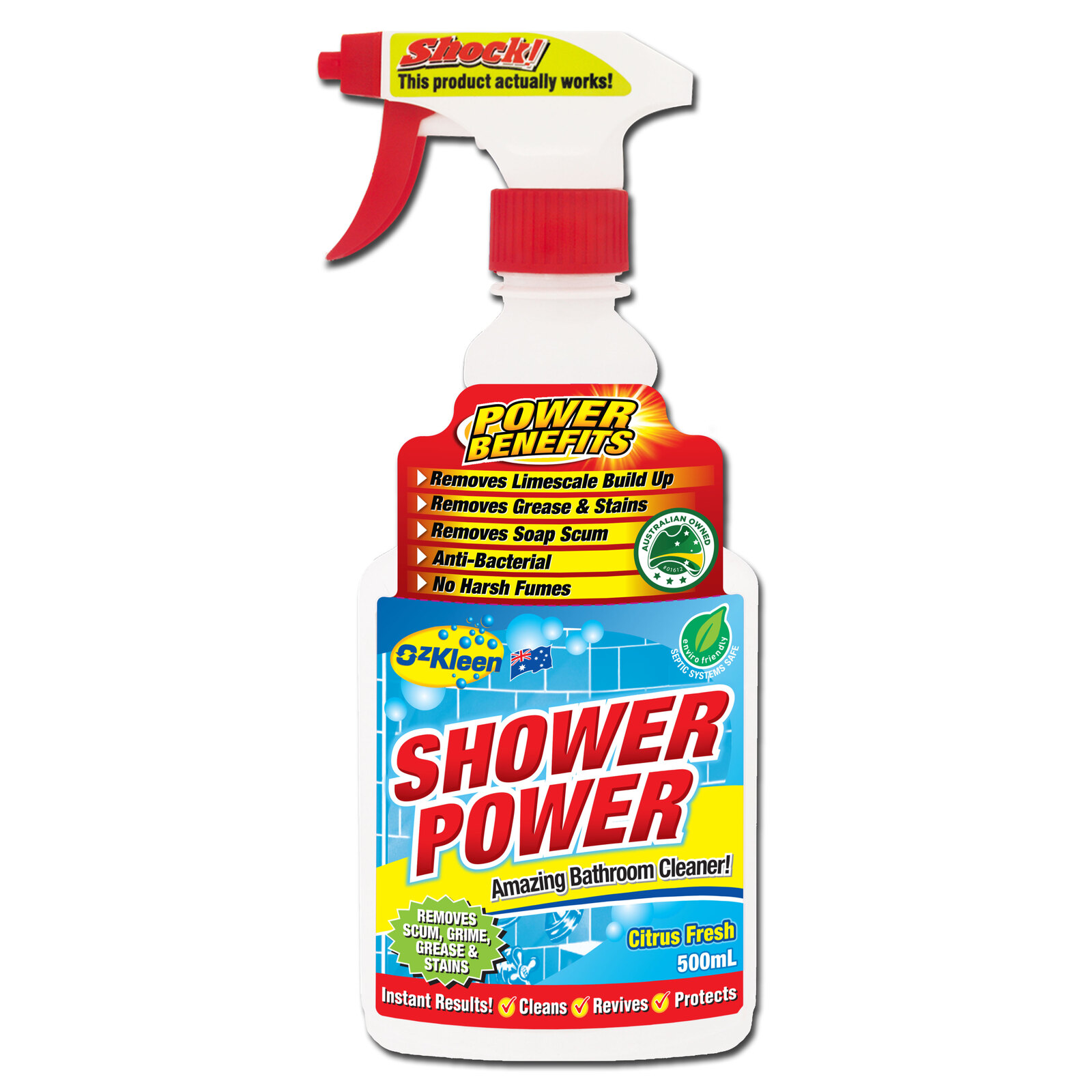 Shower Power - Amazing Bathroom cleaner