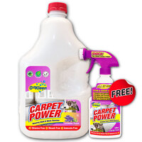 Carpet Power 3LTR + 500ml FREE PROMOTION Carpet Cleaner, Odour & Pet Stain Remover