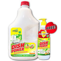 3LTR + 750ml FREE PROMOTION Dish Power Dishwashing Liquid